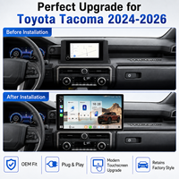 Pour Toyota RAV4 2020-2025, autoradio Android 15 OLED tactile 14,6 pouces, CarPlay sans fil et Android Auto, GPS stéréo