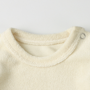 Infant Toddlers Long Sleeve Cotton <strong>Towel</strong> Terry Baby Kid Plain <strong>Onesie</strong> Jumpsuit Rompers - Product Image 5