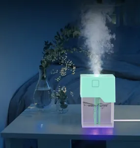 Kualitas tinggi kecil lampu malam H2O Nano semprot tidur portabel pelembap udara kabut aromaterapi minyak esensial penyebar udara humidifier