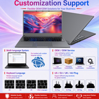 Nieuwe Fabriek Bulk 15.6'' FHD IPS Notebook PC 13e Gen Intel Core I3 10 Core Windows 11 Pro EU Metalen Behuizing Zakelijke Laptop Op Maat