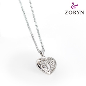 Pendentif Cœur Nœud Celtique en Acier Inoxydable, Bijou de Mode Viking Nordique Gothique Bohème en Acier Titane pour Hommes et Femmes - Product Image 3