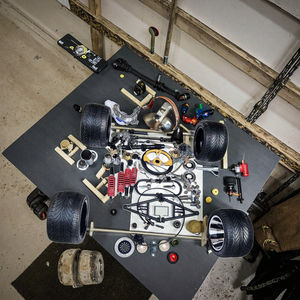 Kit de suspensión delantera/trasera de Go-<span class=keywords><strong>Kart</strong></span> de cuatro <span class=keywords><strong>ruedas</strong></span> HANBON <span class=keywords><strong>casero</strong></span>, piezas de modificación de montaje, freno de disco, Dirección de goma, nuevo - Product Image 4