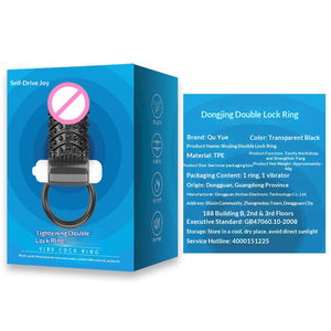 Anillo Vibrador para Pene, Grande y Pequeño, Resistente al Agua, Bloqueador de Semen, Juguete Sexual para Hombres, Venta al por Mayor - Product Image 4