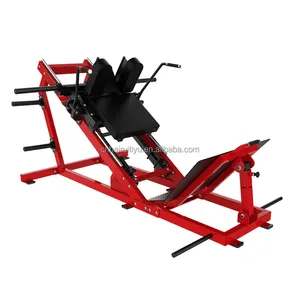 Chine Fabrication professionnelle équiper gym fitness Hack Squat Machine plaque de force chargé équipement de gymnastique à vendre