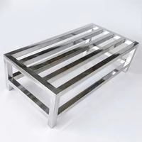 Support de rangement multifonctionnel en acier inoxydable pour nouilles et farine de riz, grande capacité, pieds réglables en hauteur, idéal pour les cuisines - Vente chaude