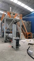 Chaîne de production de mortier sec autonivelant, usine de fabrication de coulis cimentaire industrielle, fournisseur
