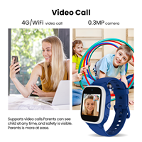 LAGENIO L29E 4G Jam Tangan Pintar Anak dengan Kartu SIM Kamera Panggilan Video Penentuan Posisi LBS+GPS+WIFI SOS IP68 Jam Tangan Pintar untuk Anak-anak