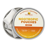 Poudre de caféine personnalisable en sachet - Avec des ingrédients nootropiques et des saveurs naturelles, formulée pour soutenir les fonctions cognitives