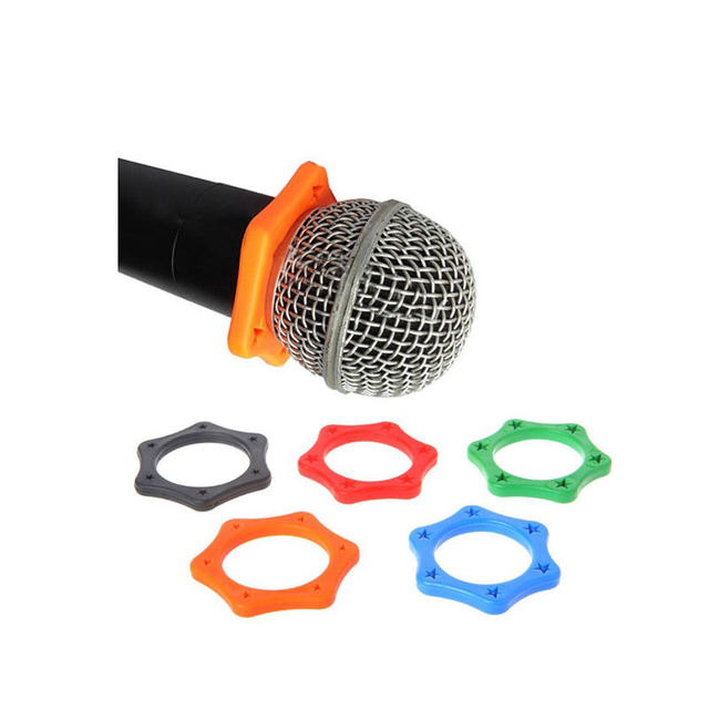 Lane T05 Rubber Microphone Rubber Anti Slip Roller Ring Protection Microphone Sleeve with Silicone Rubber