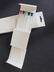 Tubos de NMR de Vidrio Borosilicato de 5 mm de Diámetro con Tapas Codificadas por Colores para Laboratorio - Product Image 2