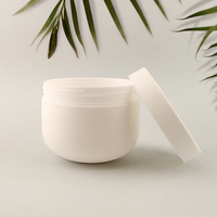 De Limpieza 500ml para quemar grasa crema 300ml frasco de PP para ácido alfa hidroxi máscara Facial 8oz 4oz Bum crema contenedor