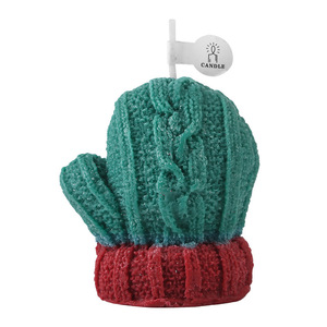 Bougie parfumée en forme de gant tricoté Angju, 4 à 12 heures de combustion, décoration de Noël, cadeau pour une ambiance fraîche - Product Image 5