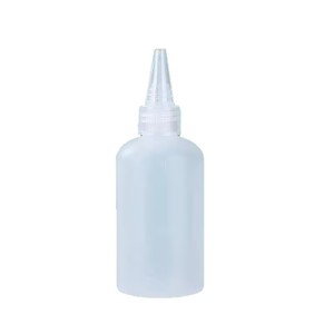 Bouteille en plastique à bec pointu Mingxu 50ml 100ml 200ml, flacon compressible gradué pour le mélange et l'emballage de liquides - Product Image 3