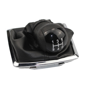 Poignée de levier de vitesse manuelle Ford, housse en cuir, 5 ou 6 vitesses, design ergonomique - Product Image 4