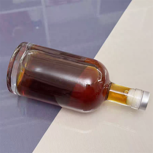 Venta al por mayor Super Flint Gin botella de vidrio con corcho 500ml licor botellas de <span class=keywords><strong>alcohol</strong></span> vacío personalizado lujo Bottiglia Vetro Liquore Vino - Product Image 5