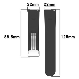 Correa de Reloj de Goma Personalizada de 20 mm para <span class=keywords><strong>Amazfit</strong></span> GTR <span class=keywords><strong>Mini</strong></span>, Correa de Reloj de Silicona para Reloj Inteligente <span class=keywords><strong>Amazfit</strong></span> <span class=keywords><strong>GTS</strong></span> <span class=keywords><strong>2</strong></span> - Product Image 4