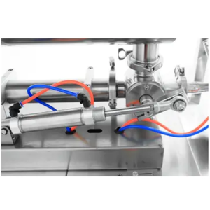 Machine à emballer remplissante quantitative de pâte électrique de cachetage arrière horizontal automatique de grande trémie pour la vente chaude de miel de ketchup - Product Image 2