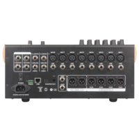 Mezclador de DJ Digital USB de 16 Canales con Pantalla Táctil para Sistemas IOS/Android/Windows/Linux, Construcción de Plástico, Grabador Incorporado, 4 Bandas