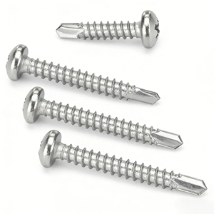Tornillos Autorroscantes de Cabeza Plana para Puertas de Aluminio y Instalación, Medidas Métricas, Especial de Fábrica Bibo Yaente - Product Image 3