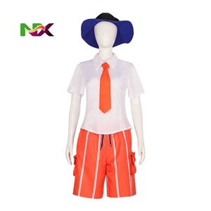 Costume de cosplay uniforme scolaire Pokémon Écarlate et Violet, tenue mignonne unisexe pour adulte, idéal pour Halloween, fêtes et spectacles d'anime - Product Image 5