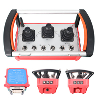 Control Remoto Inalámbrico Industrial Universal de 3 Palancas a Prueba de Agua para Exteriores, Control Remoto para Camión Mezclador de Concreto