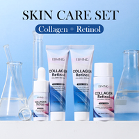 Ensemble de soins de la peau collagène + rétinol raffermissant et rendant la peau plus ferme et plus lisse vente en gros de marque privée OEM ODM MOOYAM ensemble de soins de la peau