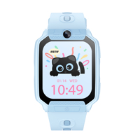 Jam Tangan Pintar Anak 4G LT16 dengan Kamera Posisi LBS+WIFI, Panggilan Video & Pelacak Kebugaran, Kompatibel Android IOS, Kompas & Layar IPS
