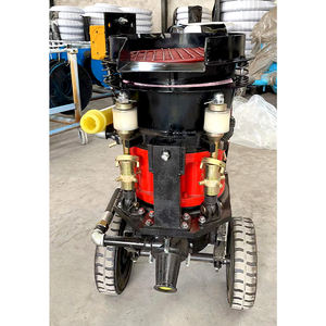 Dyr Spritz maschine Schuss beton Sprüh strahl Tragbare Mini Kleine elektrische Trocken mischung Spritzbeton maschine - Product Image 5