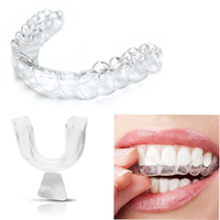 Gouttières dentaires thermoplastiques invisibles en EVA de haute qualité, anti-bruxisme, pour réparation orthodontique et blanchiment des dents