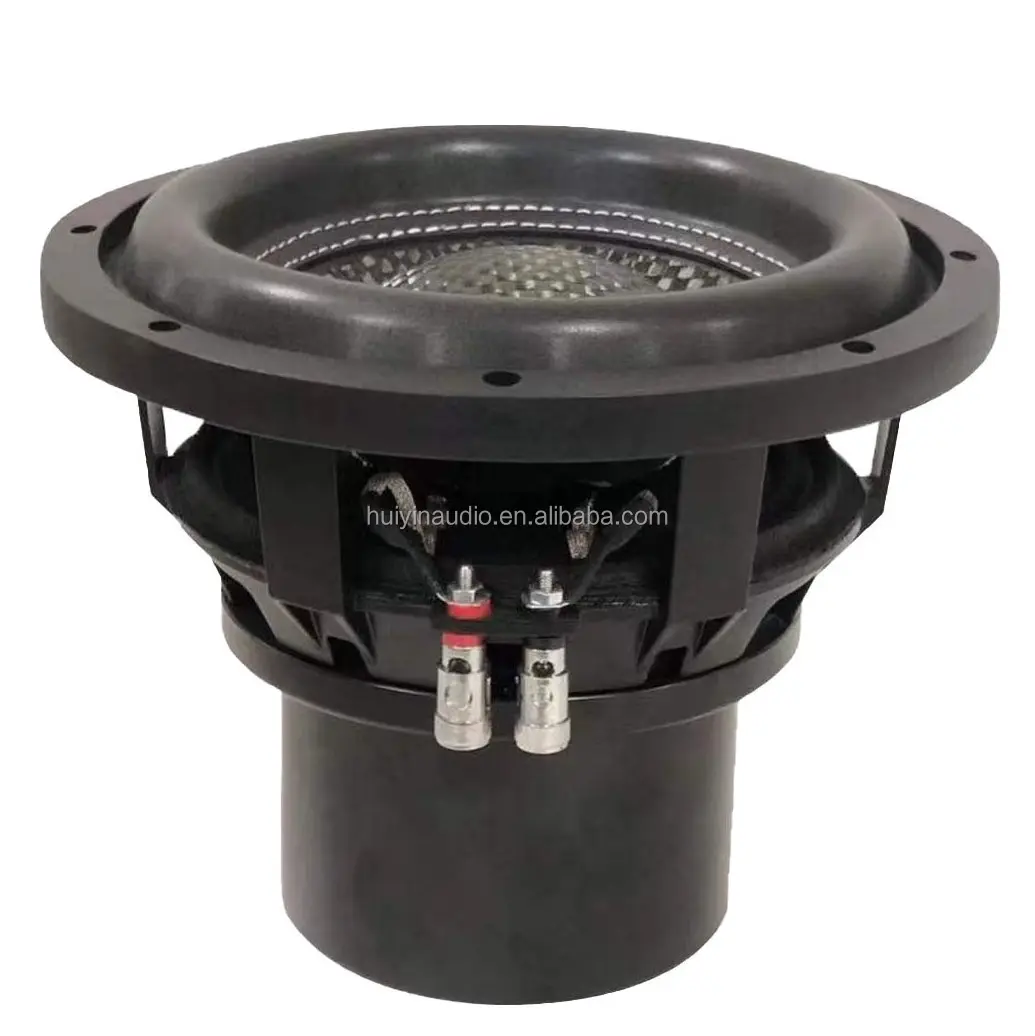 ขายส่งซับวูฟเฟอร์ 8 นิ้วซับวูฟเฟอร์รถยนต์ Neodymium เครื่องเสียงรถยนต์ 1200W Rms ของซับวูฟเฟอร์เครื่องเสียงรถยนต์