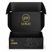 Boîte à chaussures en carton ondulé recyclable avec logo personnalisé, de qualité supérieure, pliable, avec laminage mat, doublée d'éponge, pour cadre photo
