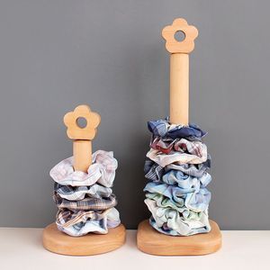 Support de rangement pour bijoux en <span class=keywords><strong>bois</strong></span> massif de type sur pied moderne, support de rangement pour anneaux de cheveux en <span class=keywords><strong>bois</strong></span> massif pour outils - Product Image 4