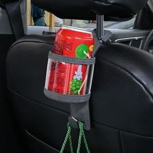 2026 New Wholesale Multi-functional <strong>Car</strong> <strong>Hook</strong> <strong>Car</strong> Cup Holder Leather <strong>Car</strong> Seat Headrest Single <strong>Hook</strong> - Product Image 1