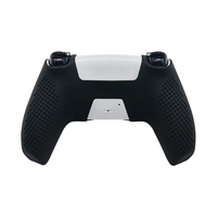 Coque de protection intégrale en silicone antidérapante avec motif d'araignée gravé au laser pour manette PS5, accessoires de jeu