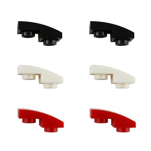 Factory Price No.24201 Part Slope <strong>Curved</strong> Plastic DIY Accessories Toy Bulk Assembly Building <strong>Blocks</strong> - Product Image 2