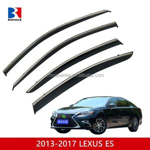 Déflecteurs de vent pour voiture LEXUS ES 2001-2005, 2006-2012, 2013-2017, 2018+, visières de fenêtre, accessoires auto, pare-pluie moulés par injection. - Product Image 5
