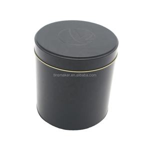 Latas de lata latas de té portátil de viaje comida té embalaje caja de lata de metal/contenedor de té cuadrado negro lata/<span class=keywords><strong>Cand</strong></span> de té dorado - Product Image 3