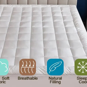 <span class=keywords><strong>Surmatelas</strong></span> en fibre de polyester de luxe 180x200cm - Product Image 3