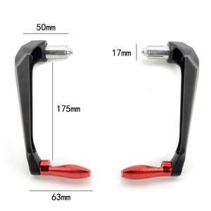 アルミ製ユニバーサルバイクハンドガード（クラッチレバー用）-ダートバイクハンドルバーエンドブレーキ保護ガード 新品改造/アップグレード - Product Image 4