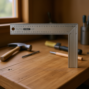 Escuadra de Carpintero Stanley de Acero Inoxidable 280mm Hecha en Francia - Product Image 3