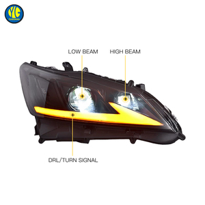 YU GUANG phare LED pour Toyota Crown S210 <span class=keywords><strong>2015</strong></span> 2018 2020 phare 2 lentilles DRL et accessoires de voiture projecteurs LED avant - Product Image 5