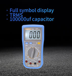 Hoge Kwaliteit Professionele Multimeter Ac Dc Amperemeter Voltmeter True Rms Elektrische Meter Weerstand Elektricien <span class=keywords><strong>Tester</strong></span> - Product Image 5