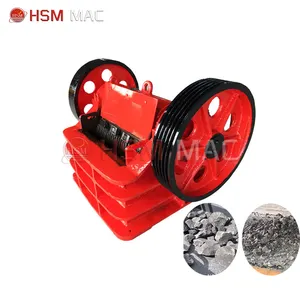 HSM Zhengzhou Crushers Mini Fine Jaw crusher for Stone Mine Glass Ceramic