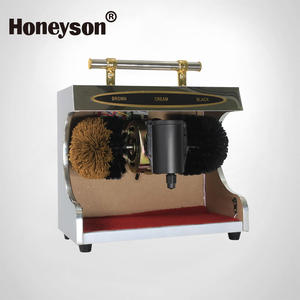 Pulidor de Zapatos Automático de Acero Inoxidable Ecológico con Logotipo Personalizado, Modelo MC-E008, Marca Honeyson, Artículos de Hotel, Restaurante - Product Image 1