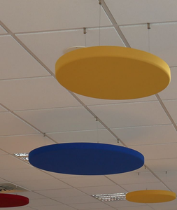 Ecojas vòng tròn treo Tấm trần âm thanh | Trần âm thanh vách ngăn ánh sáng | 15 màu sắc có sẵn - Product Image 5