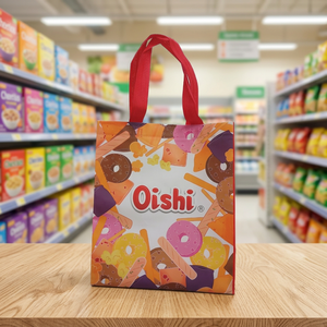 Premium Althea Ecobag Reusable <b>Heat</b> Sealed Offset/Silk Screen Printed Laminated Non-Woven Food Exhibition Hampers Bags 30x25x9cm - Product Image 3