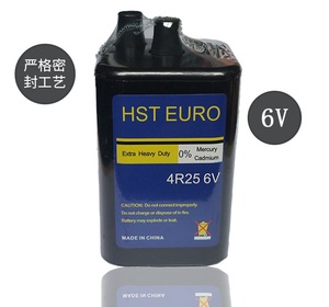 <b>Dropshipping</b> Shopify 4R25 Square 6V Carbon Zinc Dry Battery Warning Emergency Light Long Lasting Power - Product Image 6