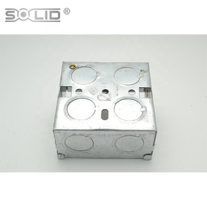 3*3 3*6 35mm & 47mm sâu điện thép mạ kẽm ổ cắm kim loại Hộp chuyển đổi với khả năng chống cháy - Product Image 2