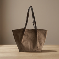 Tas Selempang Kulit Asli Modern dengan Ritsleting Lembut, Tali Selempang, Kualitas Terbaik, Tahan Lama, Ringan, 100% Ramah Lingkungan, Kapasitas Besar