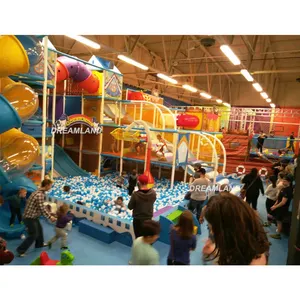 Équipement d'aire de jeux intérieure pour enfants, parc de jeux doux